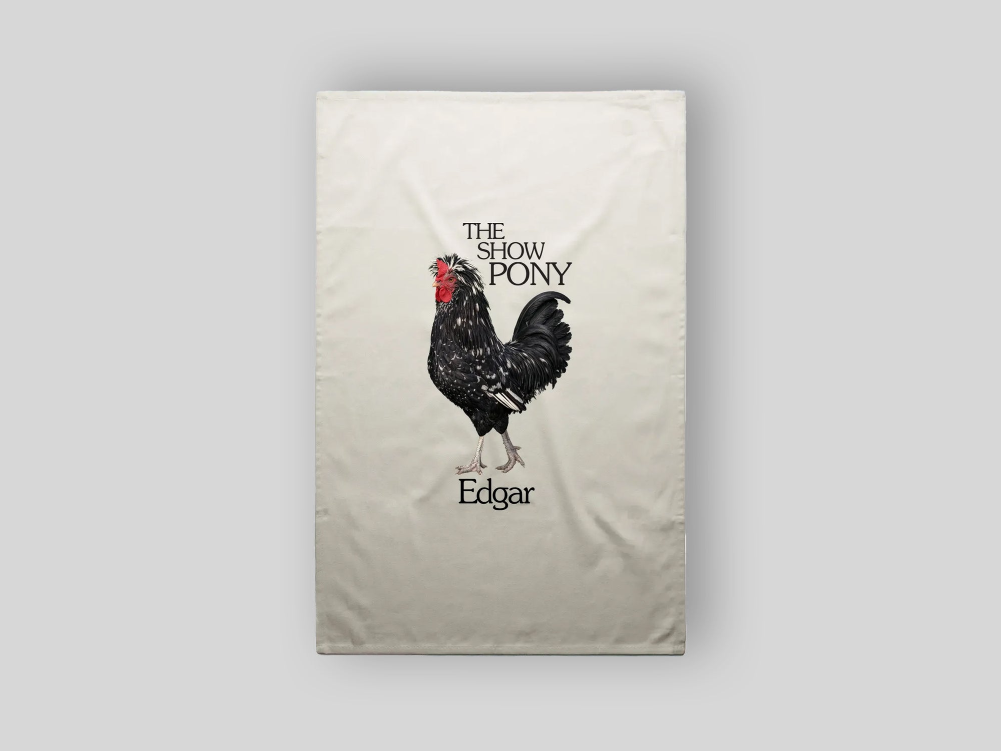 Edgar 'The Show Pony' Tea Towel